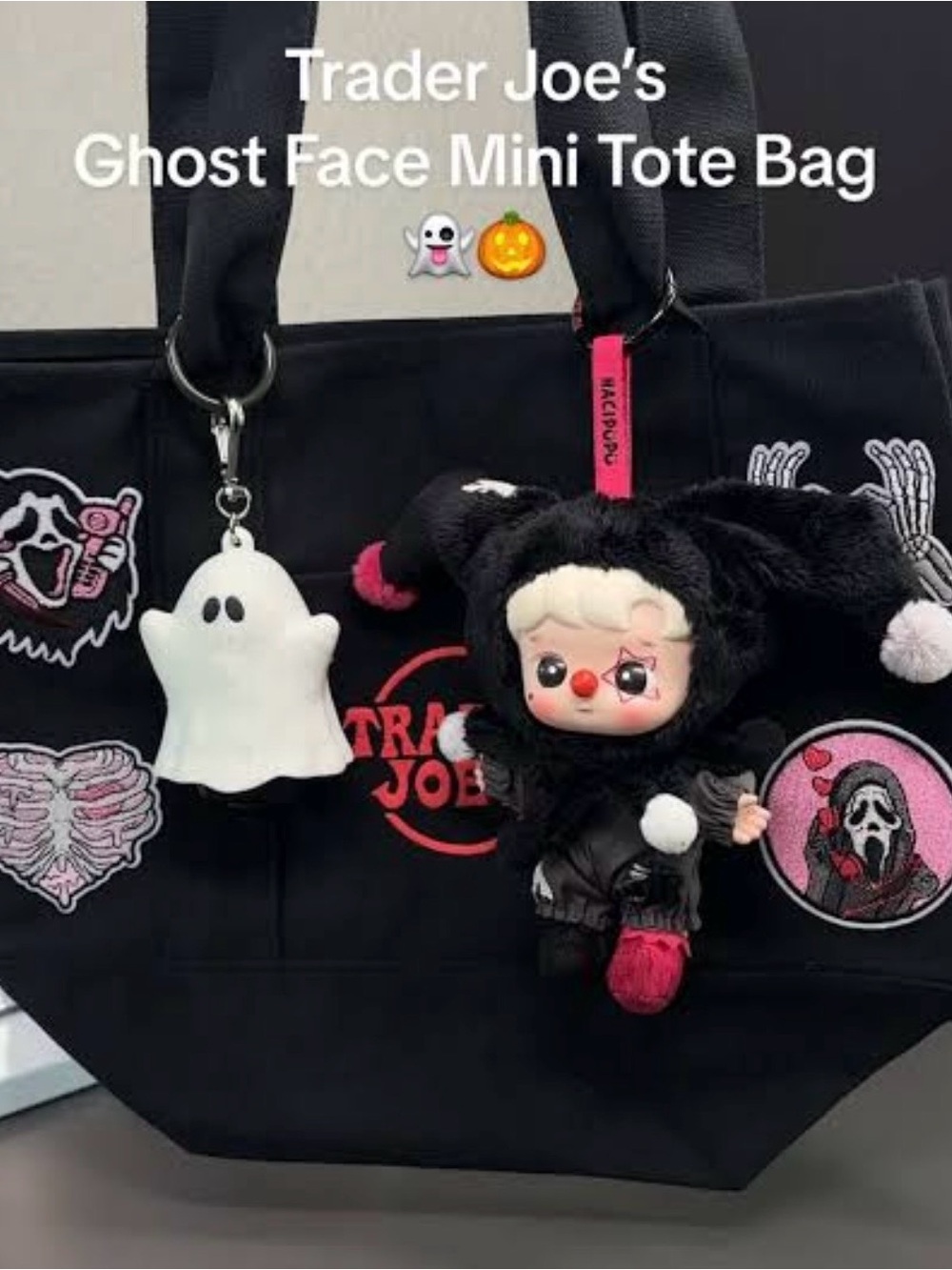 Trader Joe’s Limited Edition Black Mini Tote
